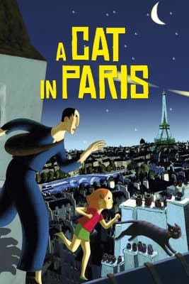Poster phim Chú Mèo Ở Paris