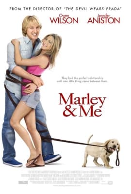 Poster phim Marley và tôi